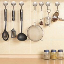 Whitesilver Metal Magnetic Hook