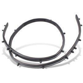 AUTOKAY 86362C2000 Front Grille Upper Rubber Molding Fits for Hyundai Sonata 2015-2017