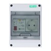 Circuit Breaker Box Waterproof 2 Holes EU Socket 250VAC Power