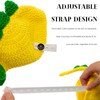 Knitted Turtle Sweater - Dinosaur Shell Costume with Adjustable Strap,