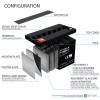 Mighty Max 12V 100Ah SLA AGM Battery for AC Solar