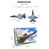 Eayaele Foam F-35 RC 2 CH Remote Control Fighter Jet