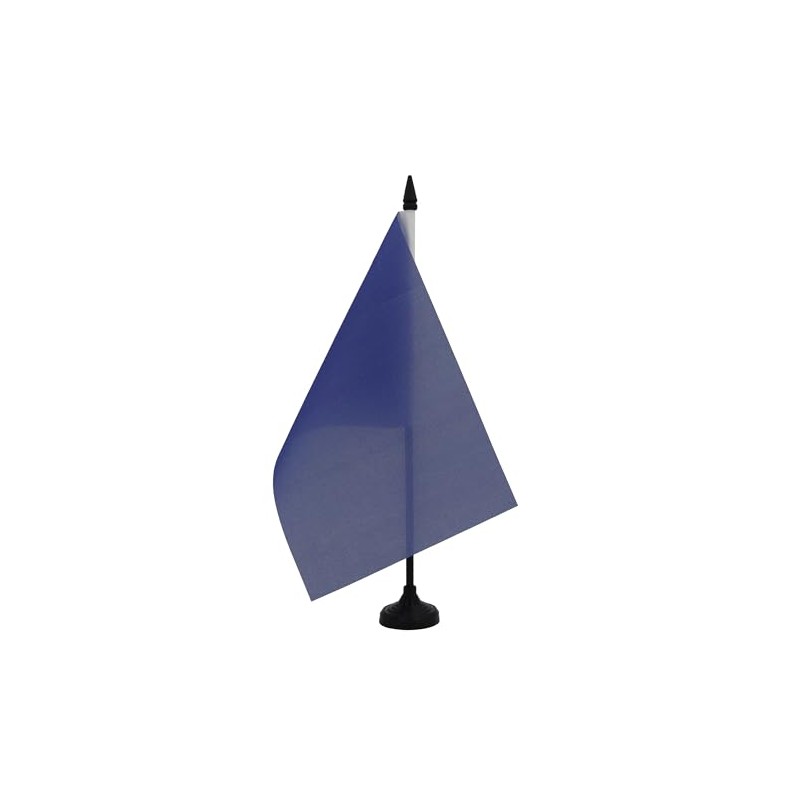 AZ FLAG - Plain Navy Blue Table Flag 21 x