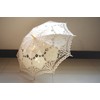 AEAOA Handmade Ivory Lace Parasol Umbrella Wedding Bridal 30 Inch
