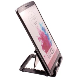 Stand Fold-up Holder Compatible with LG Stylo 6/V60 ThinQ 5G, Travel Desktop Cradle Dock Folding