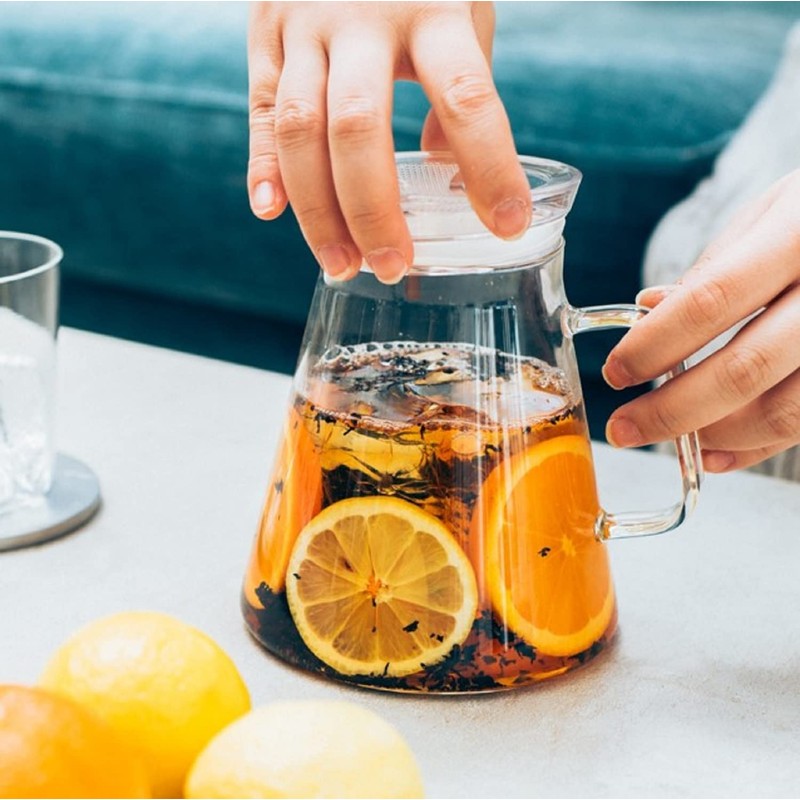 HARIO (ハリオ) Clear Simple Teapot without Lid 700ml FNC-70-T