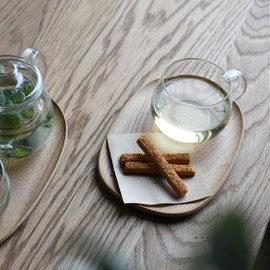 Kinto Unity Non-Slip Tray 210145mm (Willow) / 킨토 유니티 논슬립 트레이 210145mm (버드나무)