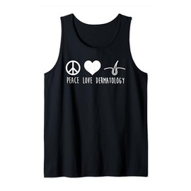 Peace Love Dermatology Tank Top