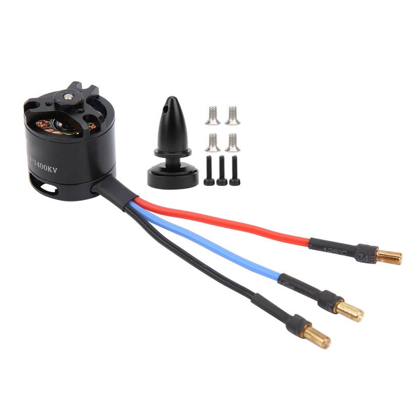 2212 1400KV Metal Brushless Motor for FixedWing RC Airplane Racing