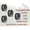 Lhbwhiz 4 Pieces Thread Spools Compatible with Bosch Grass Trimmer