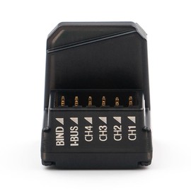 Flysky FGr4S V2 Receiver, 4 Channel AFHDS 3 Receiver for Flysky Noble NB4, NB4+, NB4 PRO, NB4 PRO+, NB4 Lite RC Transmitter Remote Controller