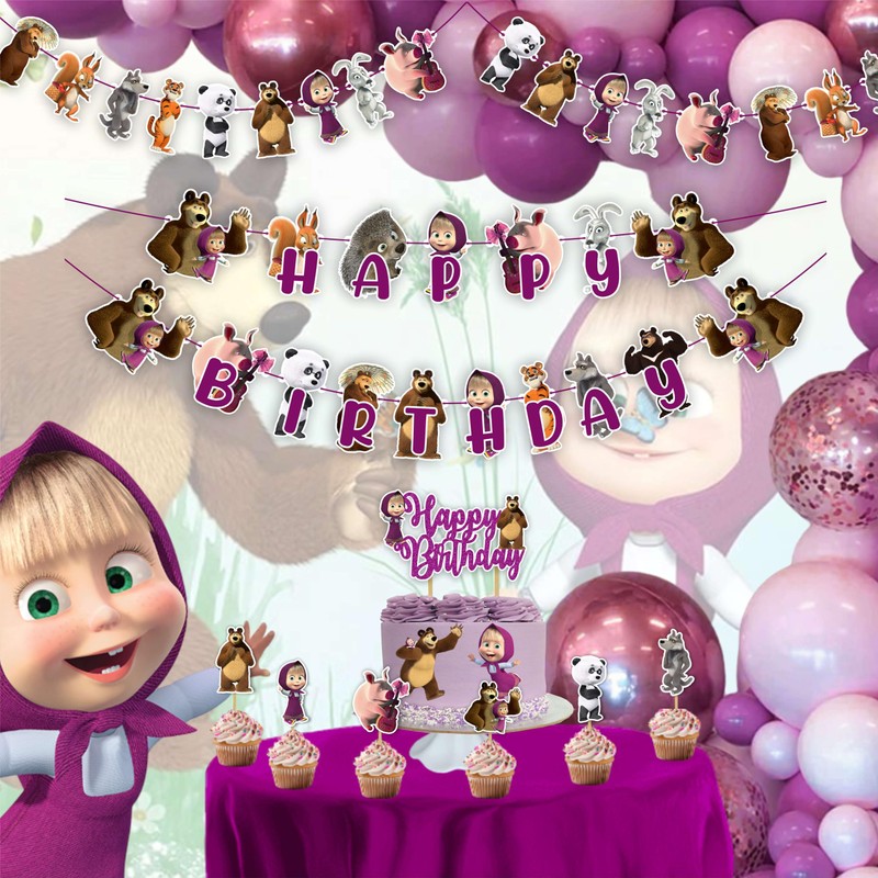 Seyal®Maasa and ber Theme Birthday Party Supplies