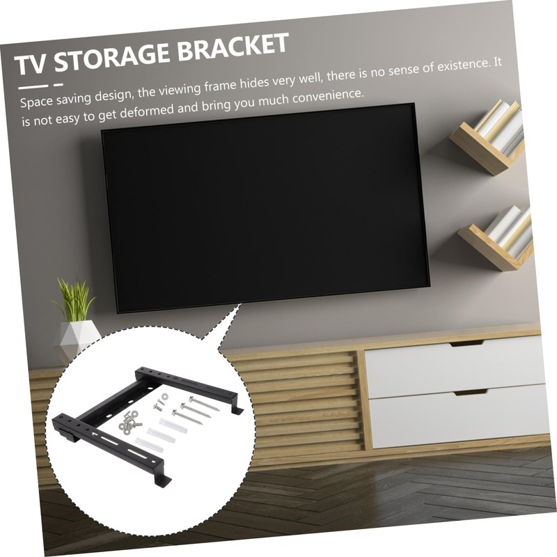 KONTONTY Ultra Mounted Tv Bracket for Screens Easy Install Safe