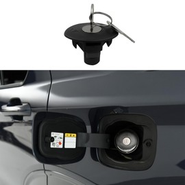 Locking Gas Cap, 8U5Z-9C268-B Lock Fuel Filler Plug for Ford Edge F150 Escape Expedition Explorer Fiesta Flex Focus Fusion Taurus & Mercury Milan Mariner & Lincoln MKS MKT MKX MKZ Navigator