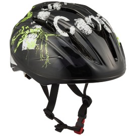 OGK KABUTO(オージーケーカブト) 自転車 ヘルメット 子ども用 STARRY (スターリー) ティラノブラック 児童用 (頭囲 54~56cm未満) S SG認証