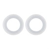 2 x Toilet Seat Hinges Toilet Seat Fixings Fixings Top