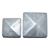 4 x 100mm x 100mm (4" x 4") Metal Pyramid