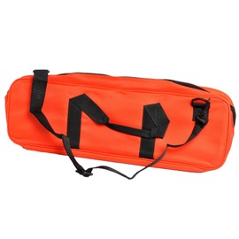 The House of Staunton Deluxe Chess Bag - Neon Red