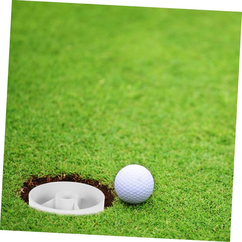 GRIRIW 2 Pcs Plastic Golf Putting Cup Set for Practice