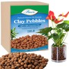 Riare 18 LBS Organic Expanded Clay Pebbles for Plants- 4mm-16mm