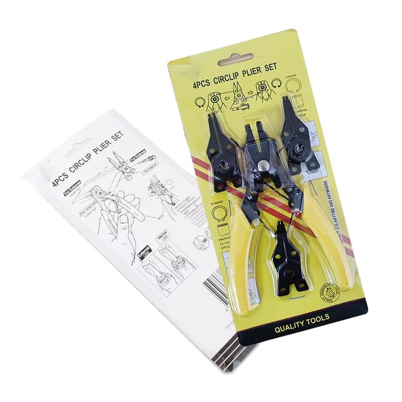 Snap Ring Pliers Tool Set - High Carbon Steel Forged