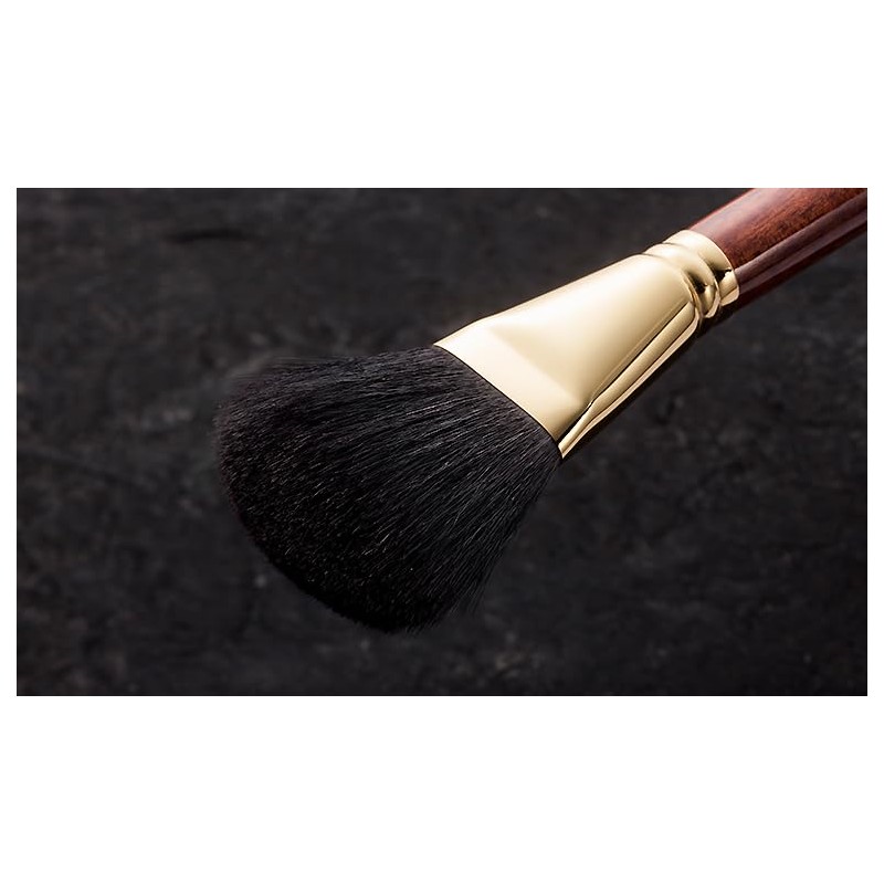 BISYODO Long Series Finishing Powder Brush - Flat Type, Brown