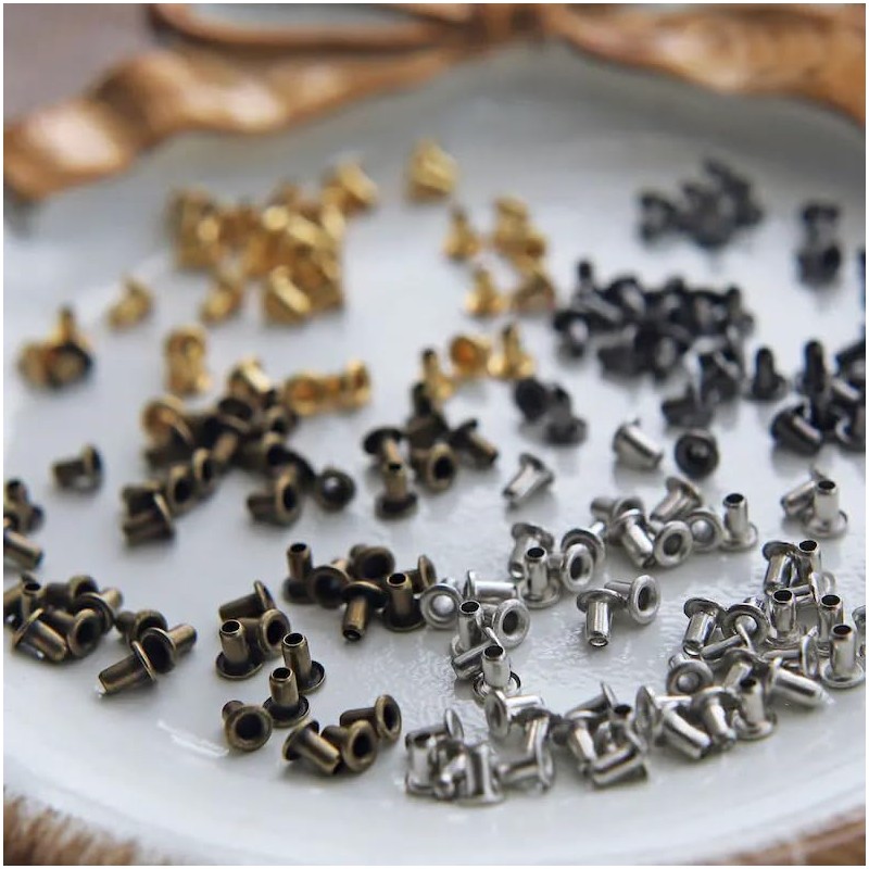 1mm(Inner Diameter) Tiny Eyelet, in 4 Colors, for Doll Clothes