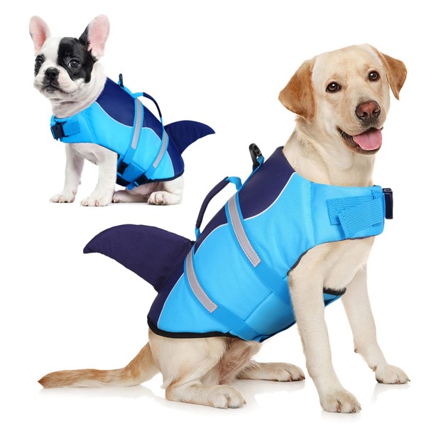 AOFITEE Dog Life Jacket, Dog Life Vest for Swimming, High