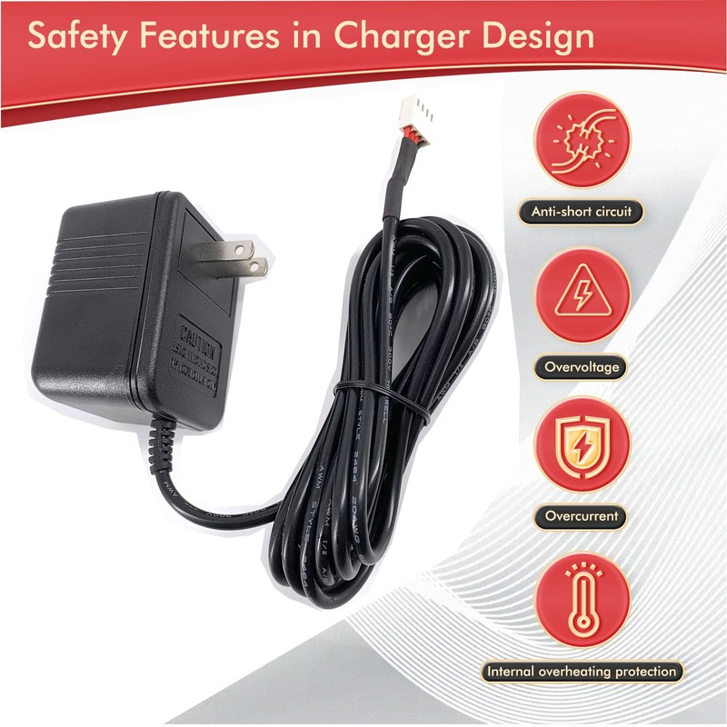 UPMMUD Water Softener Clack Power Cord with 15V DC Transformer