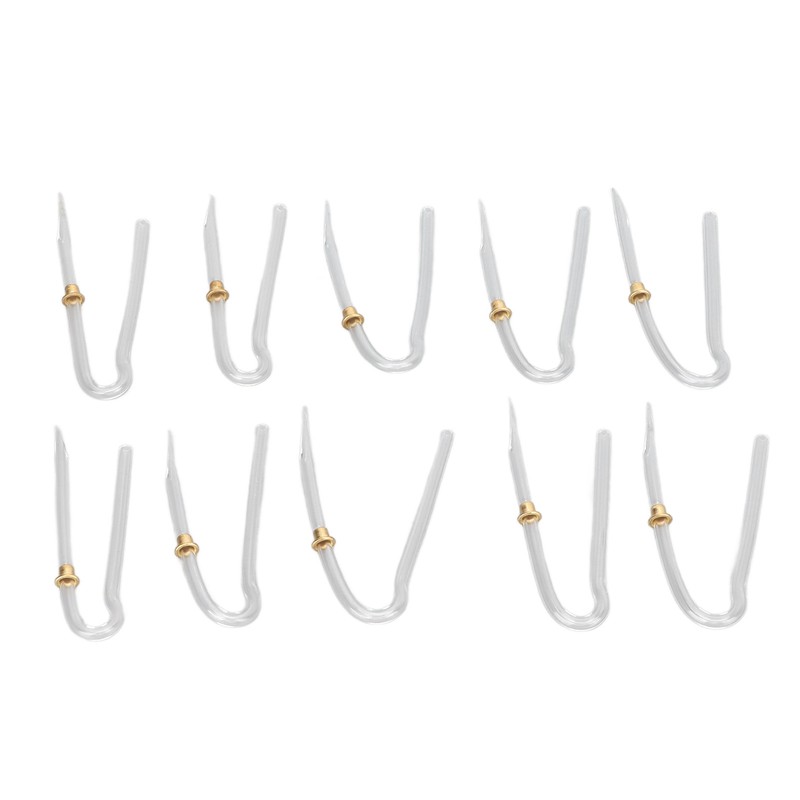 10pcs Preformed Earmold Hearing Aid Tubes Professional BTE Hearing Aid