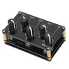Mini Stereo 4 Channel Line Mixer Low Noise Professional 4