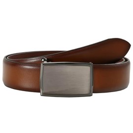 LLOYD Thin Leather Belt 3.5 W80 Cognac - Can be Shortened, Cognac