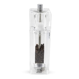 Peugeot Pontarlier Acrylic Combo Pepper Mill and Salt Shaker, 15cm/6-Inch