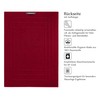 Lashuma Linz Absorbent Bathroom Mat 50 x 70 cm Ruby