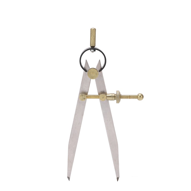 Wing Divider High Accuracy Rust Resistant Gold Adjustable Lockable Leather