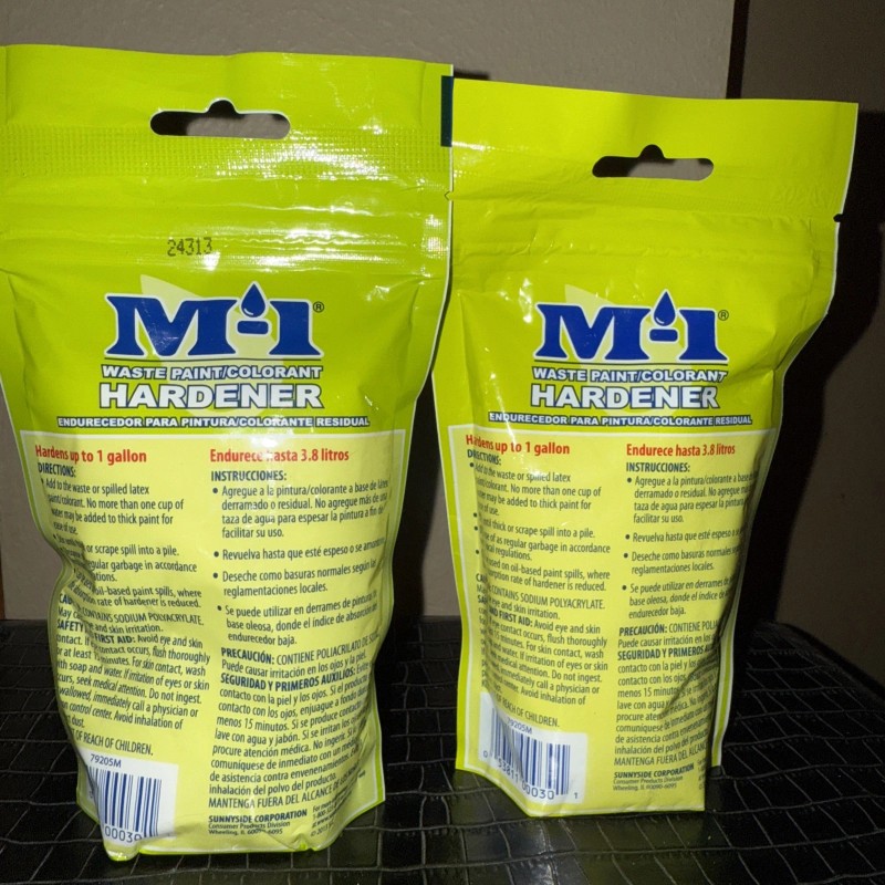 Sunnyside M-1 Waste Paint Hardener 4.7 oz. For 1 Gallon.-Brand