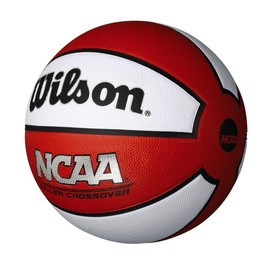 Wilson - Balón de baloncesto Killer Crossover, rojo y blanco, oficial, 29.5 pulgadas, tamaño oficial