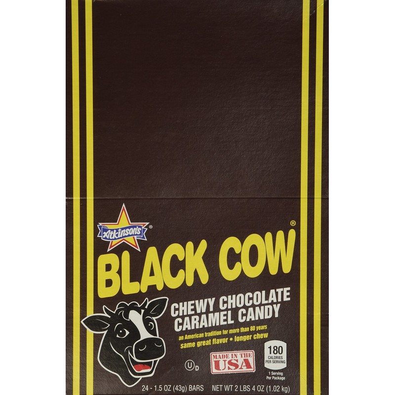 BLACK COW Chocolate Caramel 24count 1.5oz Bars