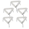 5pcs 65mm Lab Clay Triangle Crucible Holder Ceramic Pipes and