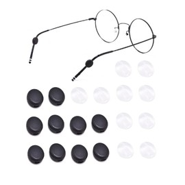JSYPWEIJIE 10 Pairs Silicone Eyeglasses Temple Grips Retainer Anti-Slip Ear Hook Grip Glasses Accessories Comfortable Silicone Anti-Slip Holder for Spectacle Sunglasses Reading Glasses Eyewear