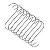 S-Smoking Hooks Meat Hooks Stainless Steel 12.0 cm Pack of