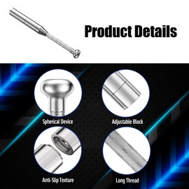 Adjustable Macebell, 6 in 1 Indian Club Weighted Clubbell(6.6/8.8/11/13.2/15.4/17.6 lbs), Premium Steel Club for Strength/Muscle/Shoulder/Grip/Forearm Training & Stretching with Knurled Handle