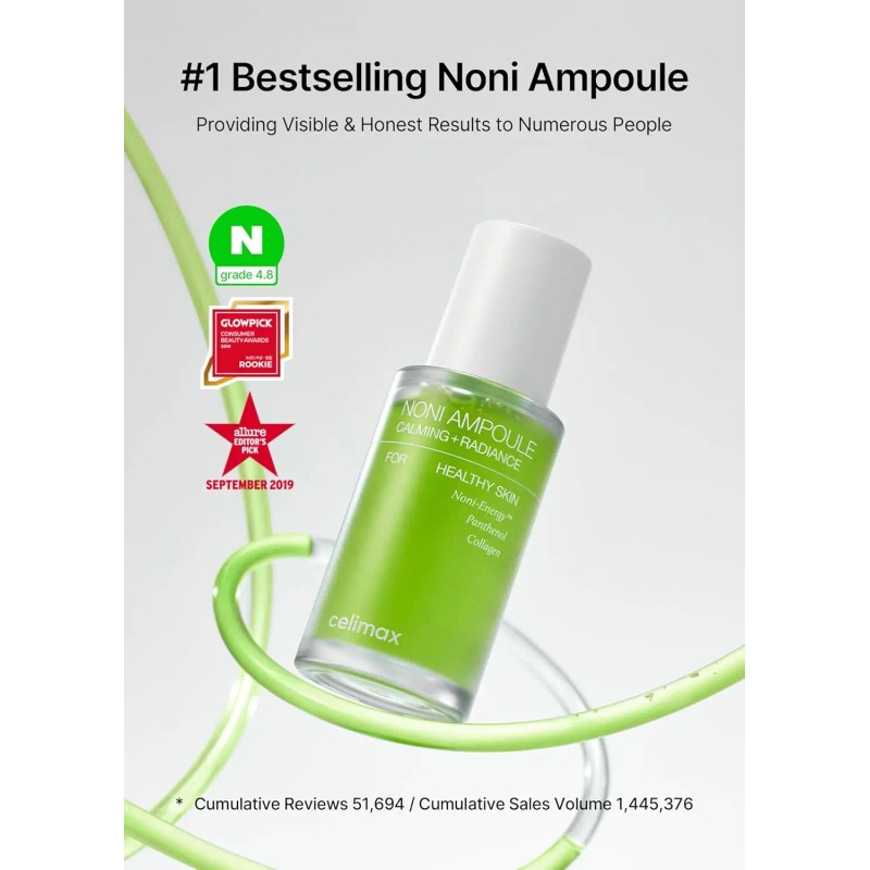 celimax Noni Energy Ampoule 50ml | with Noni Extract, Hydrating,