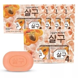 Dongsan C&G 동산씨앤지 살구 비누 세수 세안 90g 4개입 5개 Dongsan CNG Apricot Soap Facial Cleansing 90g 4ea Set of 5