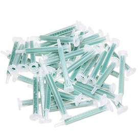 20 Pieces Long Epoxy Mixing Nozzle Tip for Adhesive Gun Applicator Static Mixer Plastic Resin Mixing Tip(24-Element)