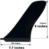 9" Center Fin (Hard) Hard Fin for Longboard SUP airSUP