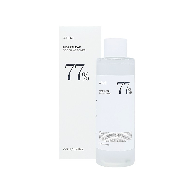 Anua Eoseongcho 77% Soothing Toner 250ml, Skin Soothing Pore Toner