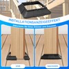 Mordx Post Cladding, 6 Pieces, 100 x 100 mm/4 x