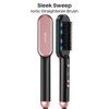 Wavytalk Sleek Sweep Ionic Hair Straightener Brush:_purple