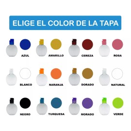 Pet 50 Botella Envase 30 Ml P/ Gel Antibacterial Tapa  Flip Top!
